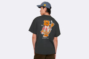 Camiseta Pasdemer Not Long Time T-shirt Vintage Black para hombre
